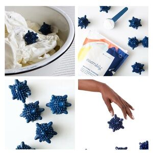 Esembly Agitators, Washer Dryer Balls, Silicone Laundry Dryer Balls, 4 Pack